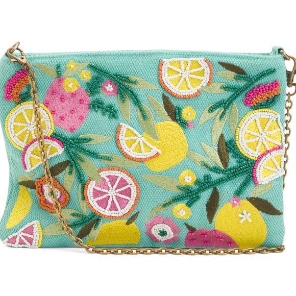 America & Beyond Handbags - America & Beyond Citrus Blueberry Infusion Clutch